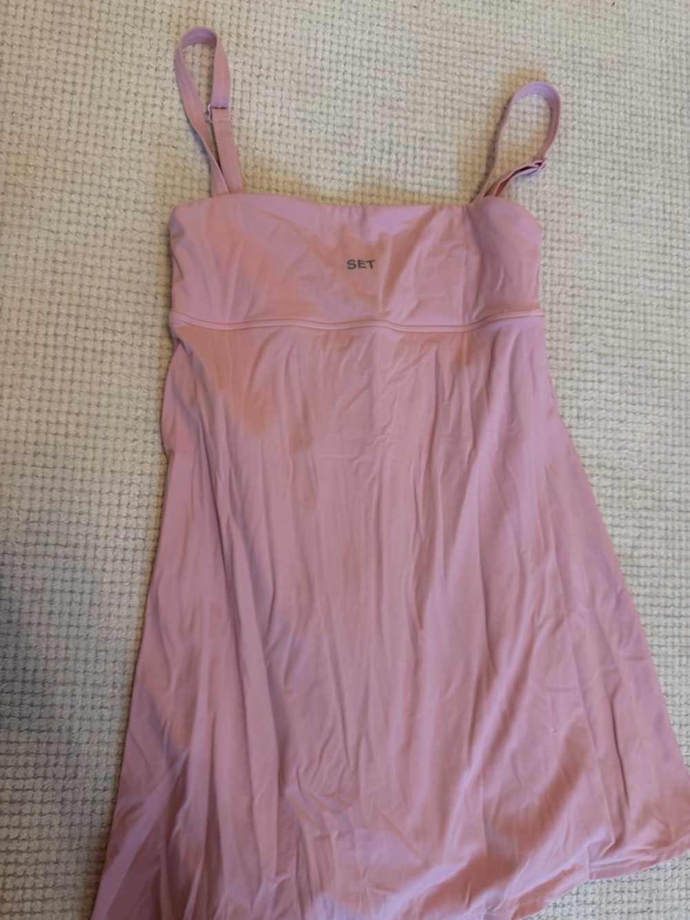 Set Active Pink Workout Dress